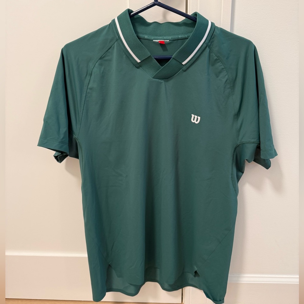 Wilson Elite Short-Sleeve Performance Top Size M